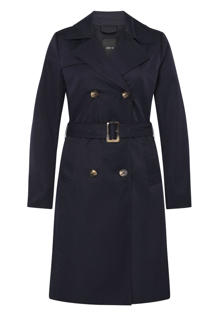 Klassischer zweireihiger Trenchcoat