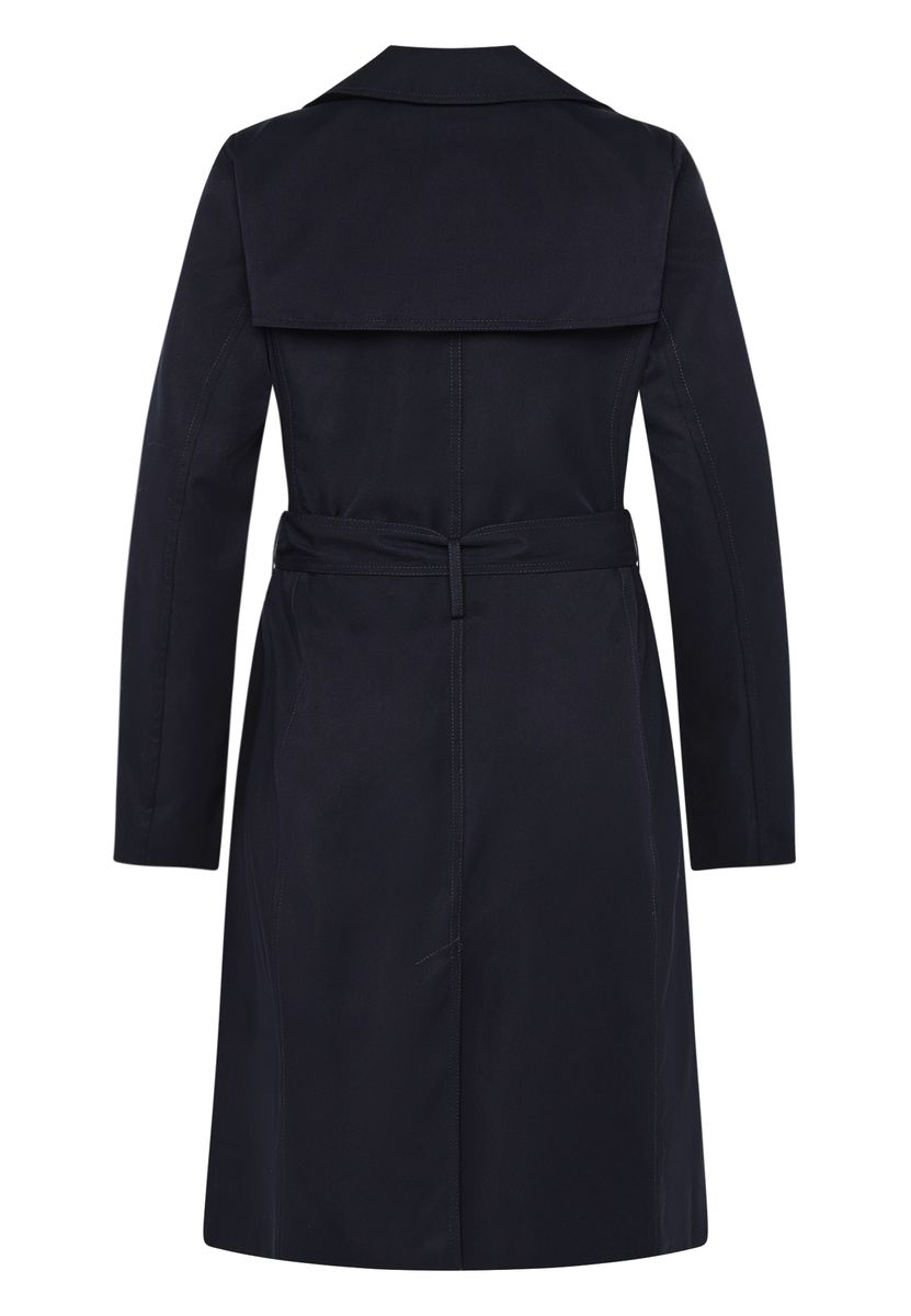 Klassischer zweireihiger Trenchcoat