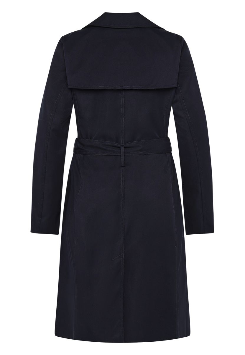 Klassischer zweireihiger Trenchcoat