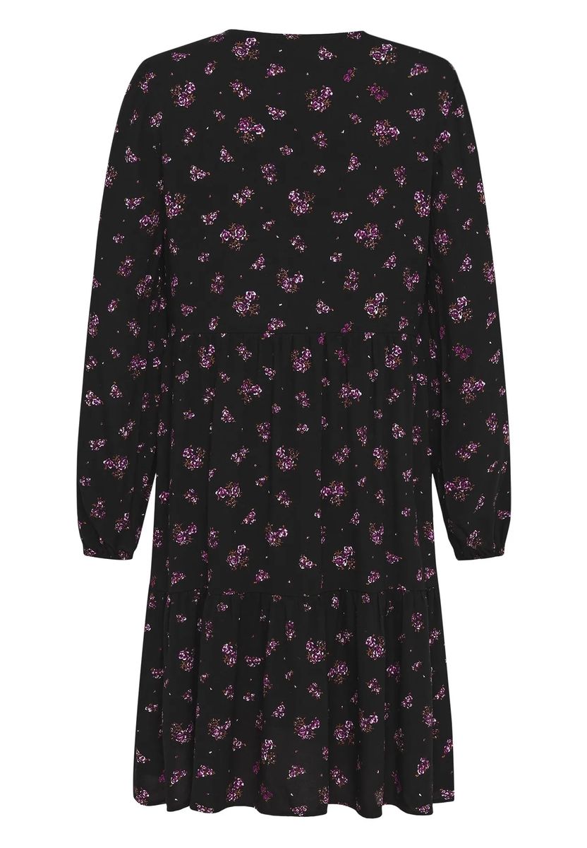 Luftiges Stufenkleid mit Blumenprint