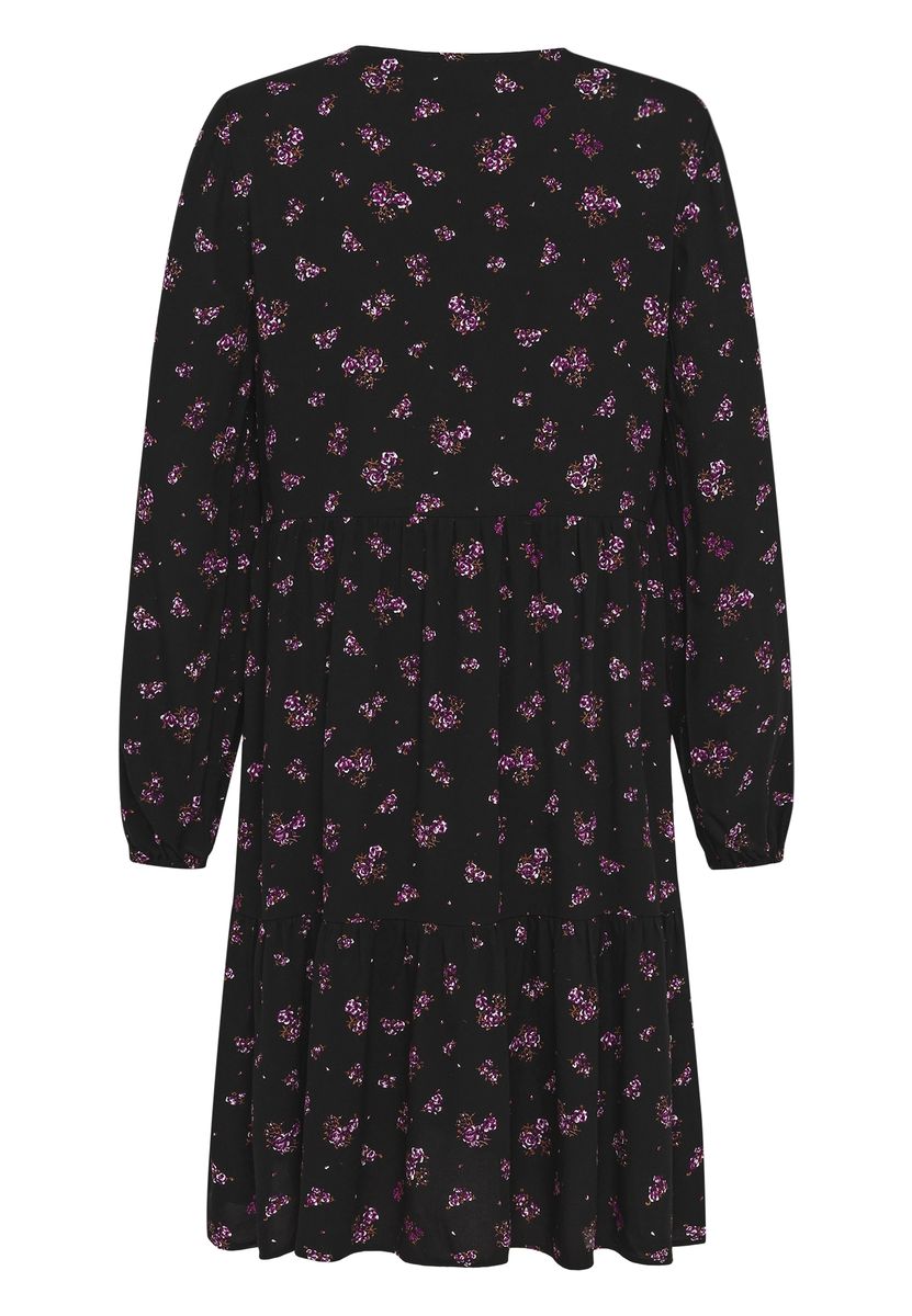 Luftiges Stufenkleid mit Blumenprint