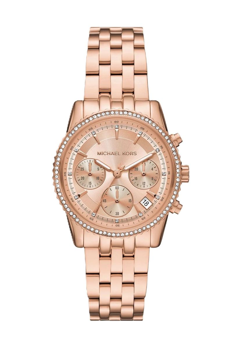 Eleganter Chronograph in Roségold