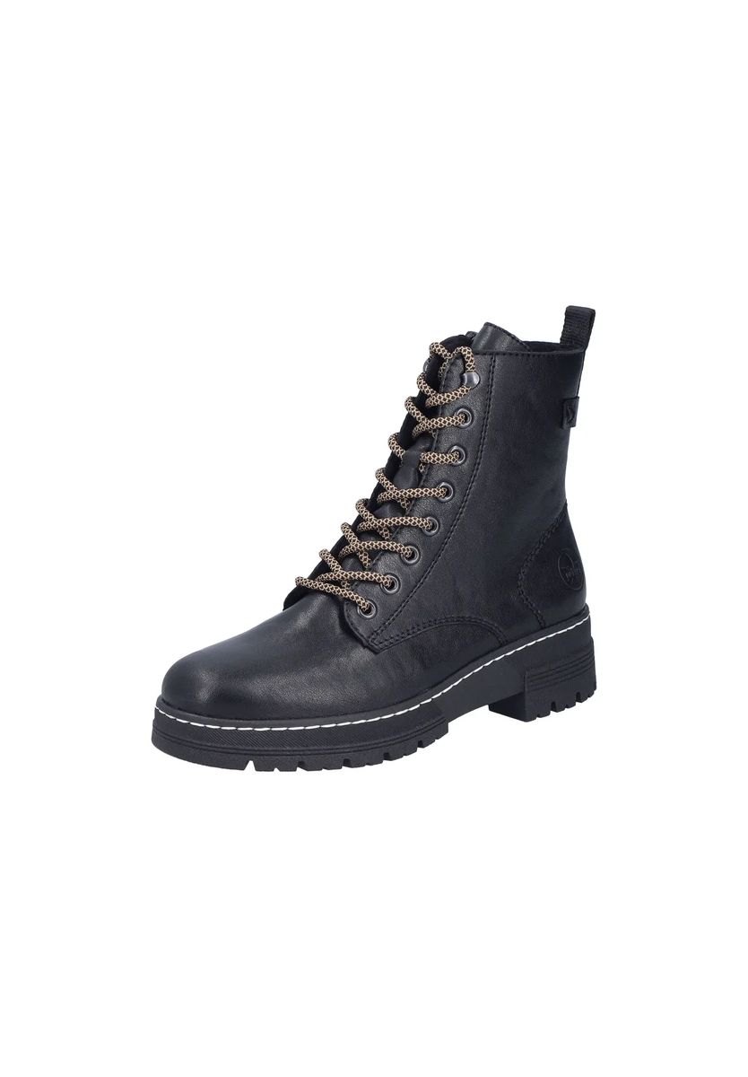 Robuste Schnürstiefeletten mit Profilsohle