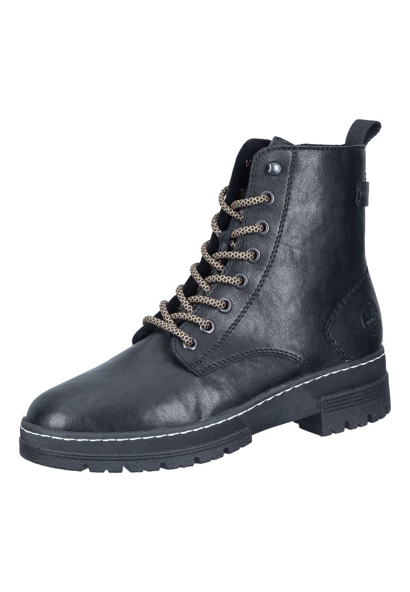 Robuste Schnürstiefeletten mit Profilsohle