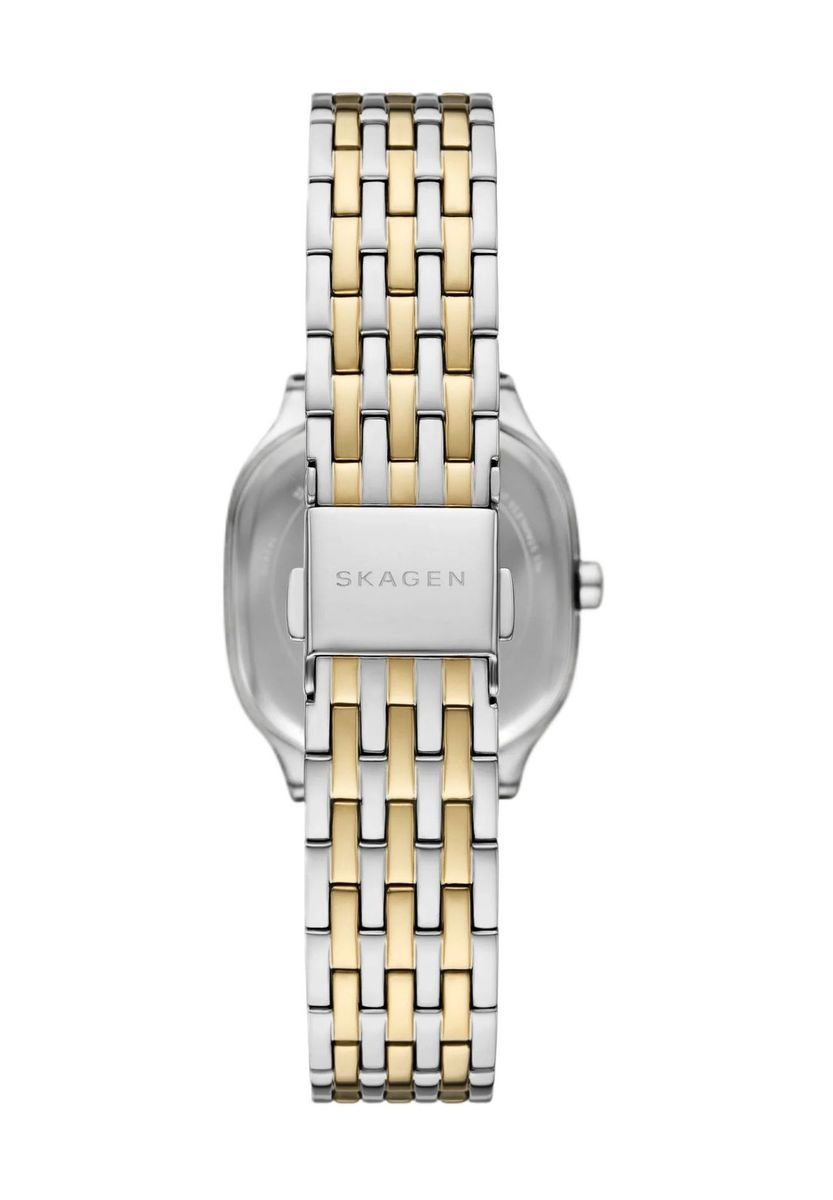 Elegante minimalistische Bicolor-Uhr