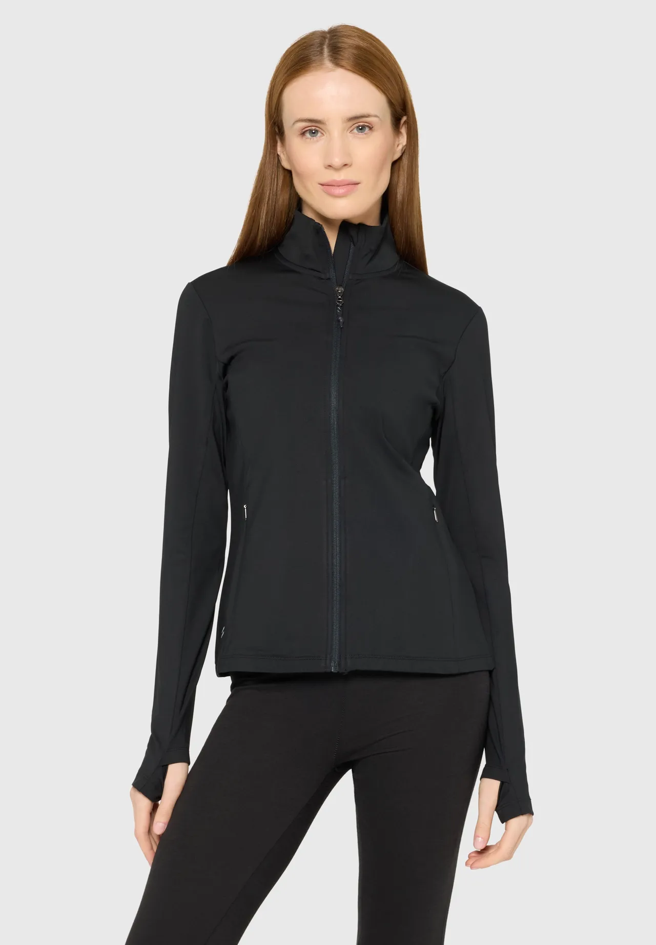 Leistungsstarke Laufjacke mit Reißverschluss