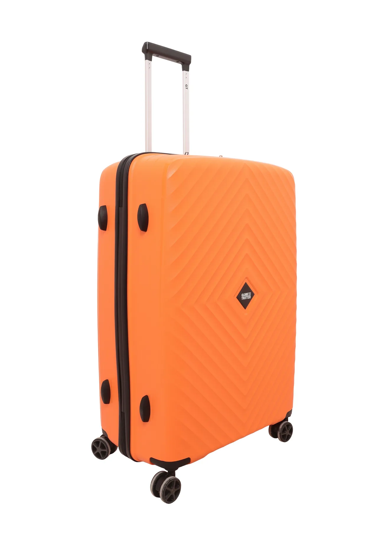 Strukturierter Hartschalen-Trolley mit Rollen