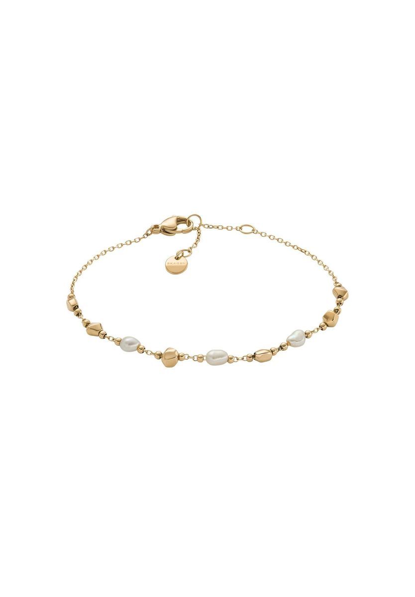 Filigranes Goldfarbenes Perlenarmband