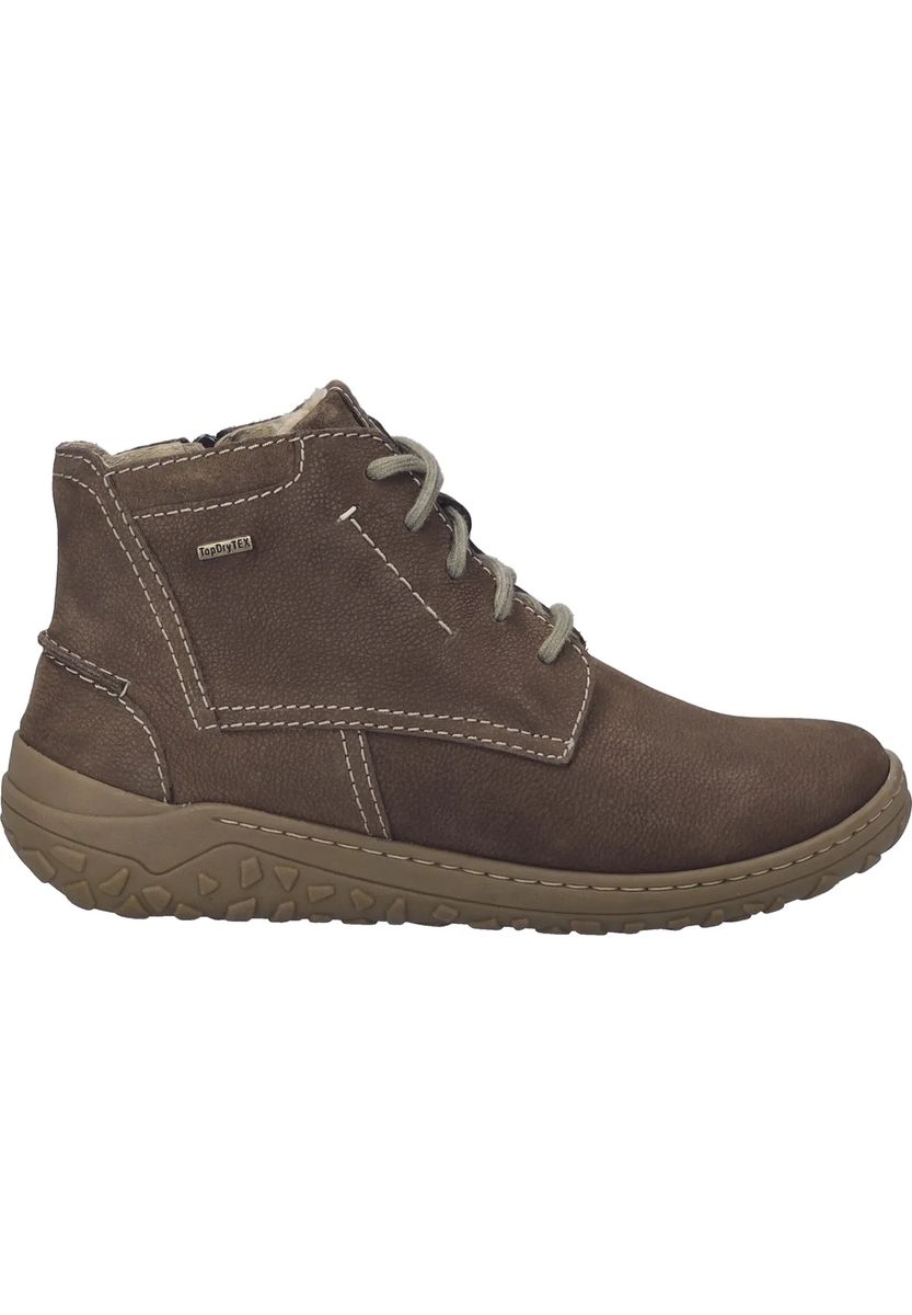 Wasserdichte Leder-Schnürstiefel