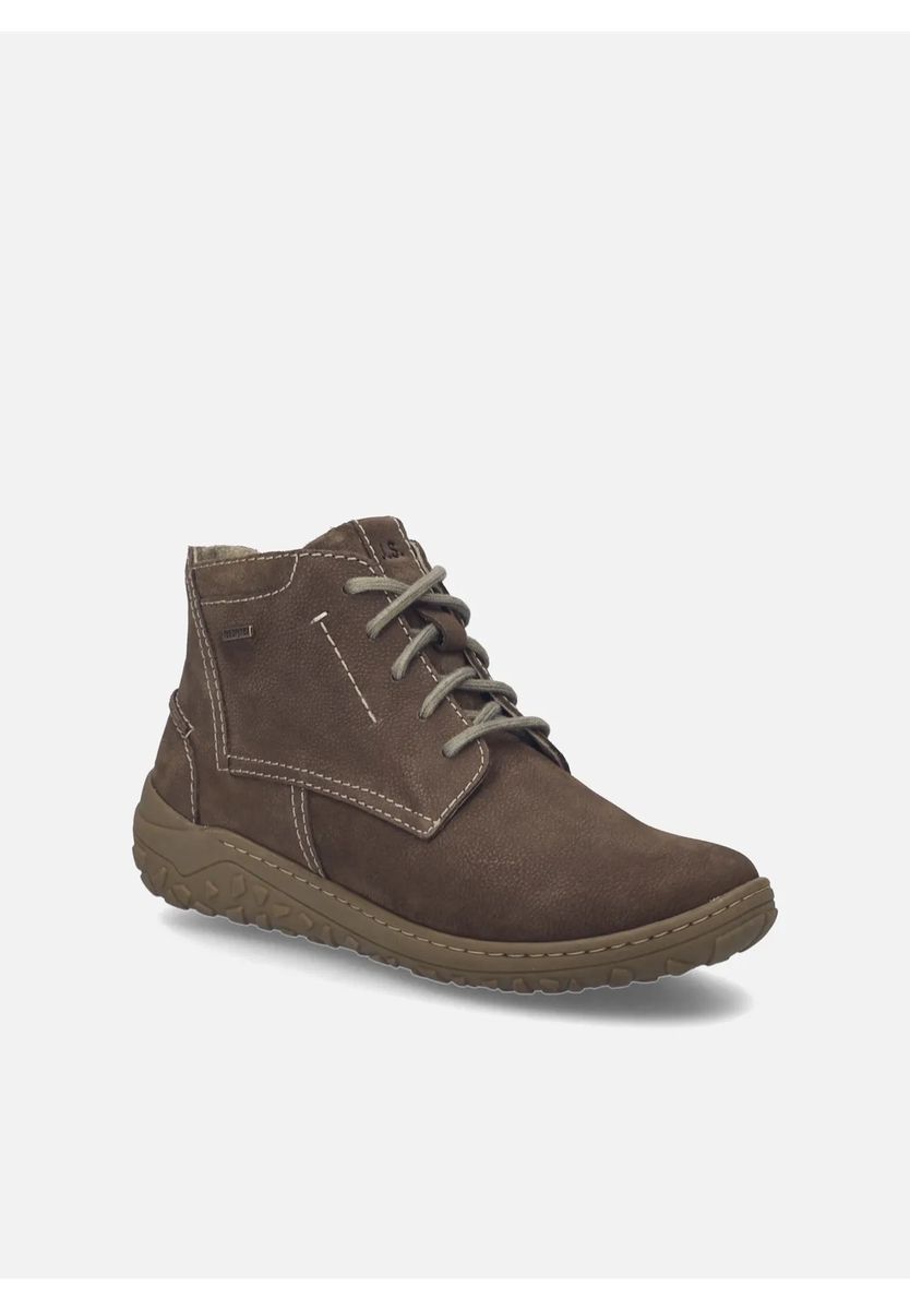 Wasserdichte Leder-Schnürstiefel