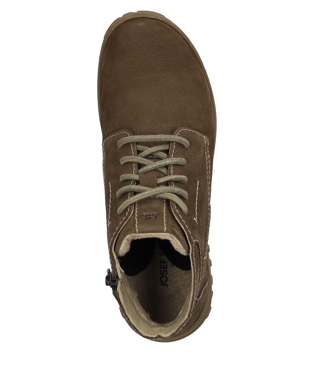 Wasserdichte Leder-Schnürstiefel