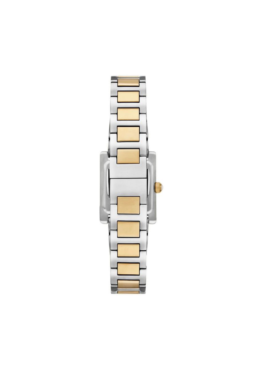 Elegante Uhr mit eckigem Gehäuse