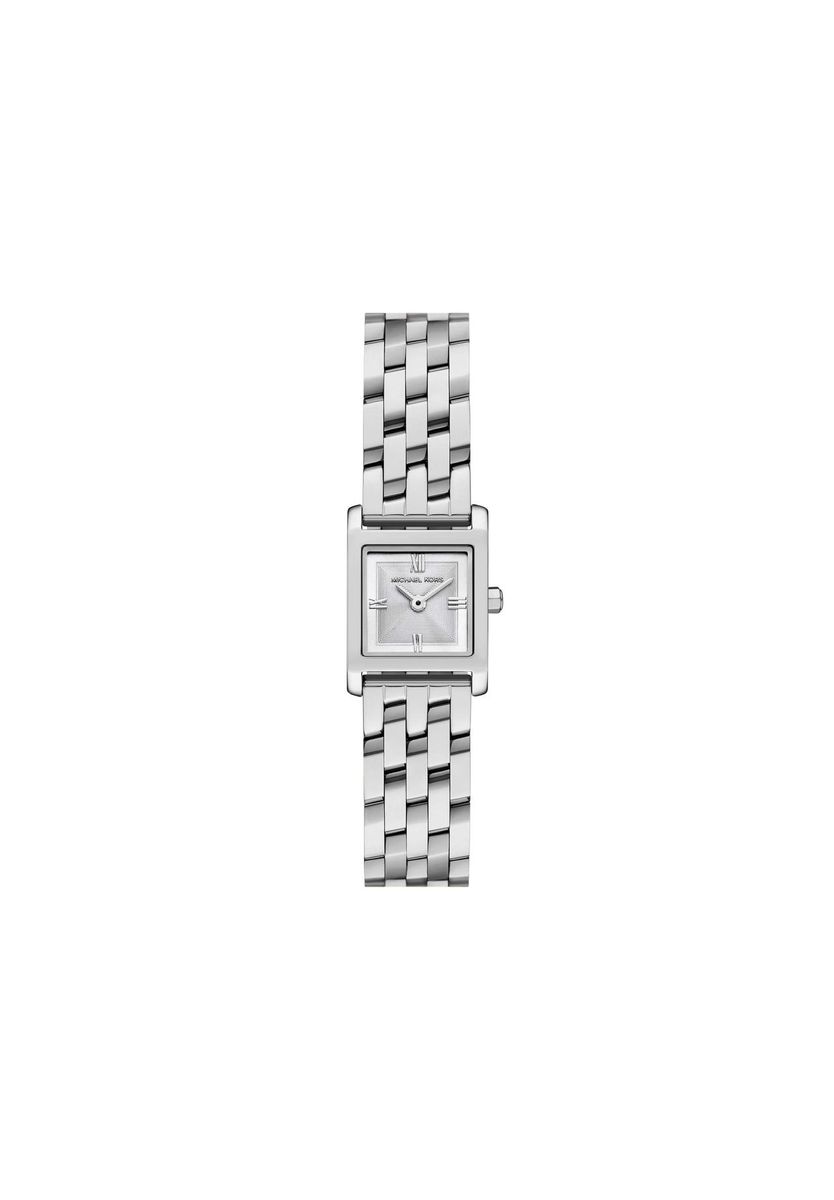 Zierliche quadratische Gliederarmband-Uhr
