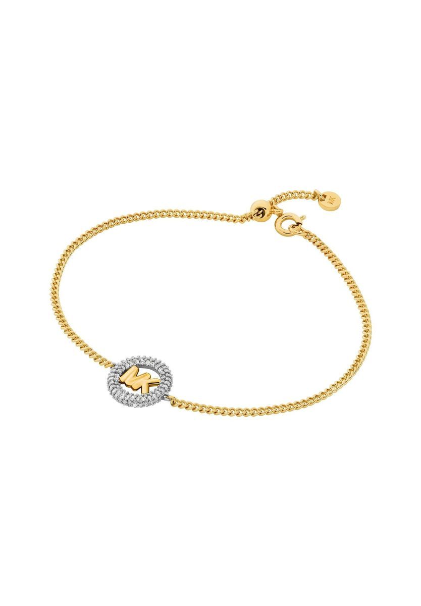 Funkelndes Logo-Panzerketten-Armband