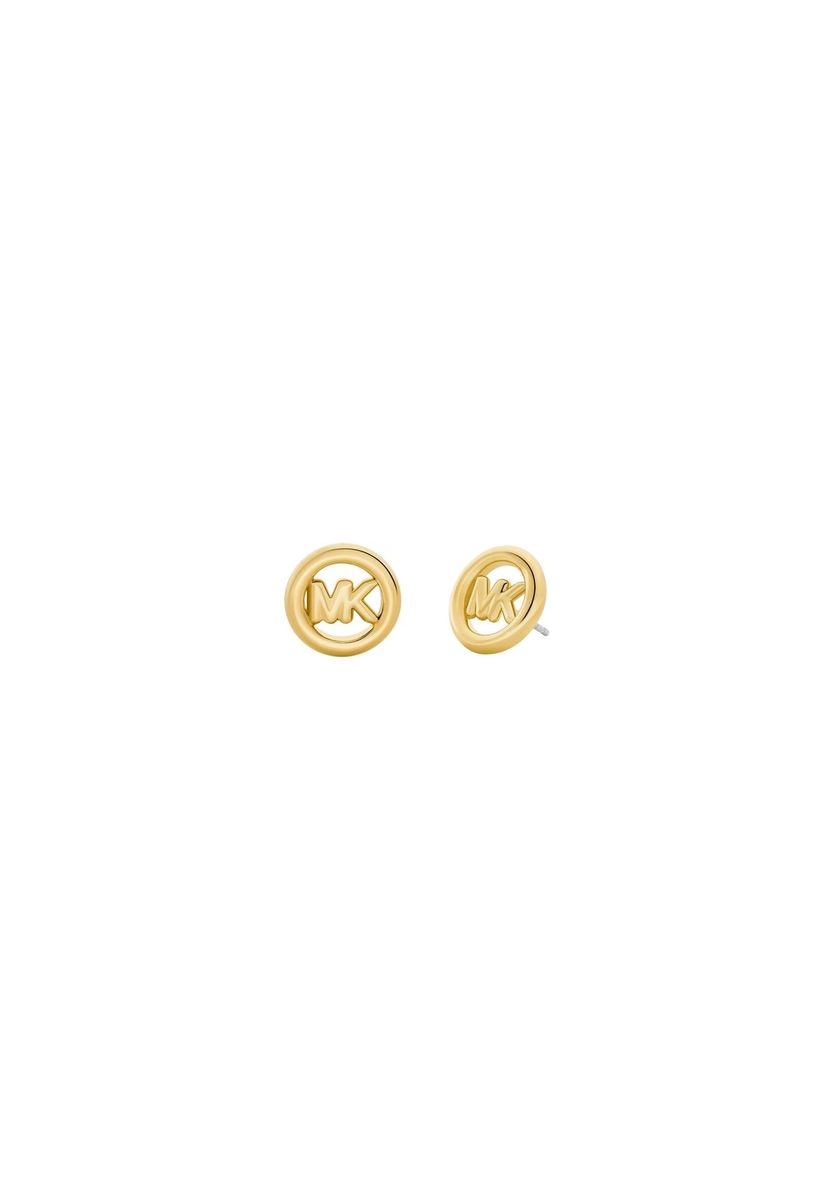 MK Logo Runde Ohrstecker