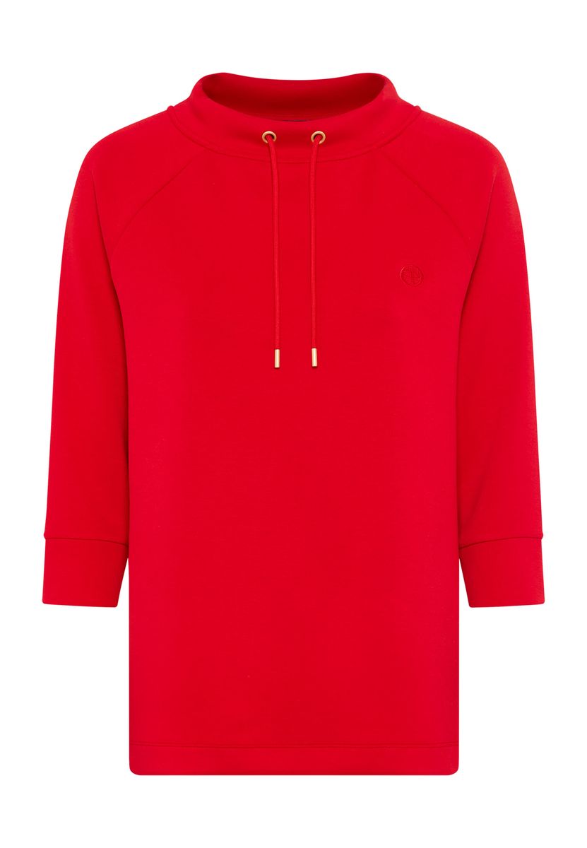 Sweatshirt mit Stehkragen und Raglanärmeln