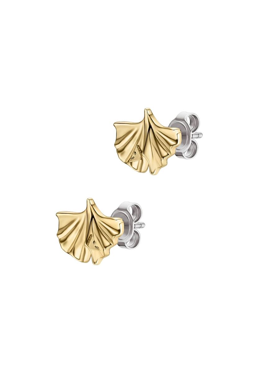 Ginkgo-Blatt Design Ohrstecker