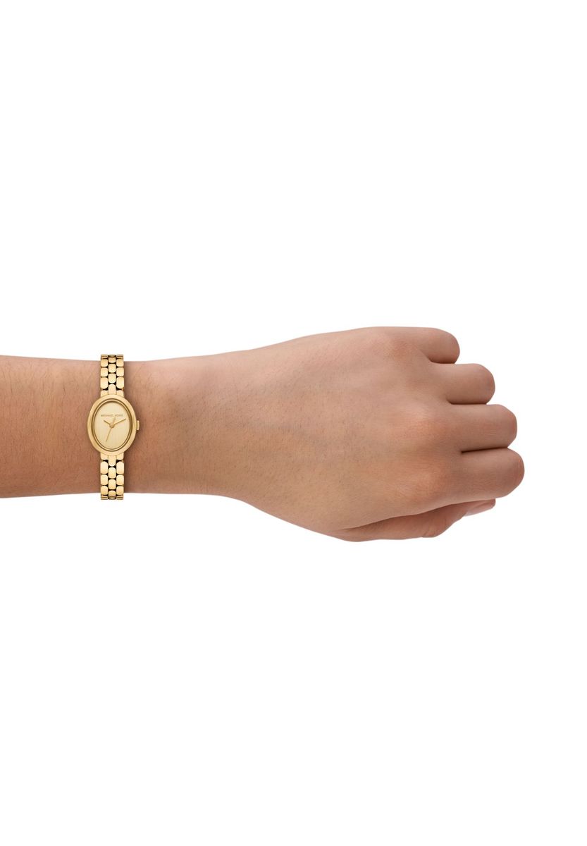 Elegante Uhr mit Pillenglieder-Armband