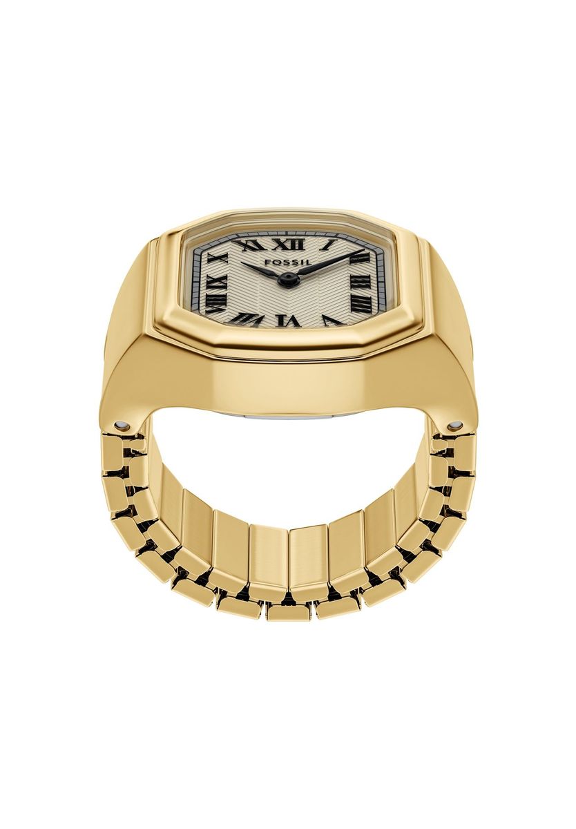 Achteckige Ring-Uhr