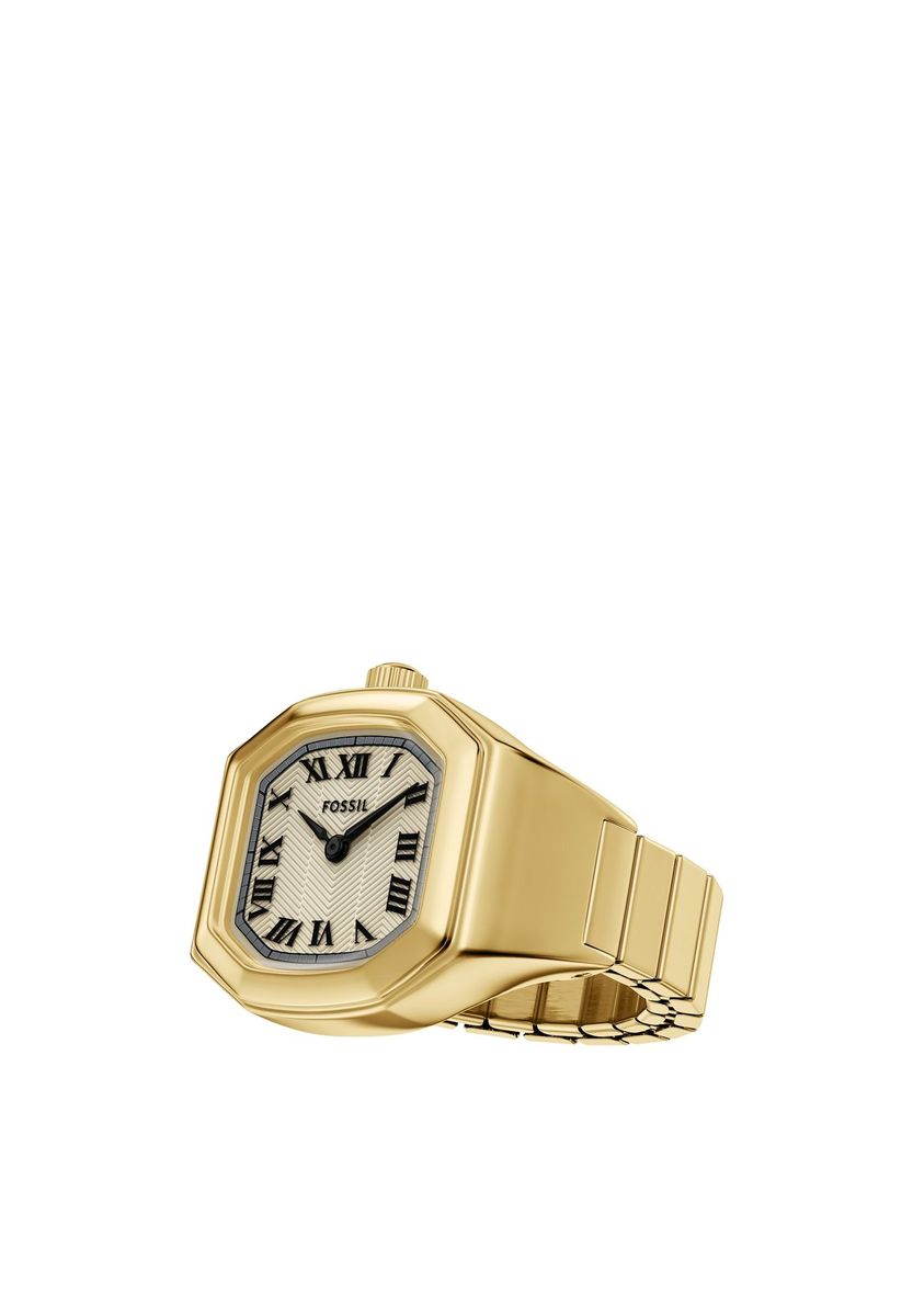 Achteckige Ring-Uhr