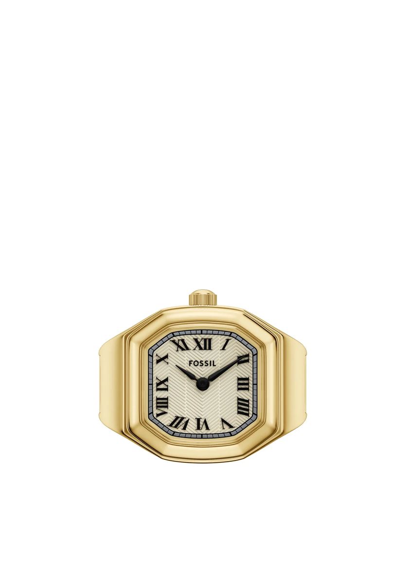 Achteckige Ring-Uhr