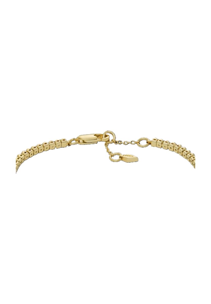 Klassisches Tennisarmband mit Quadratschliff