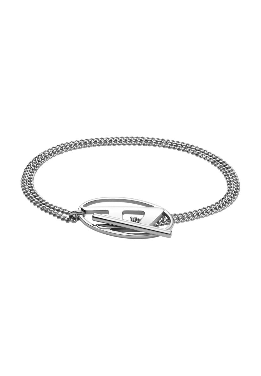 Doppelreihiges Logo-Knebelarmband