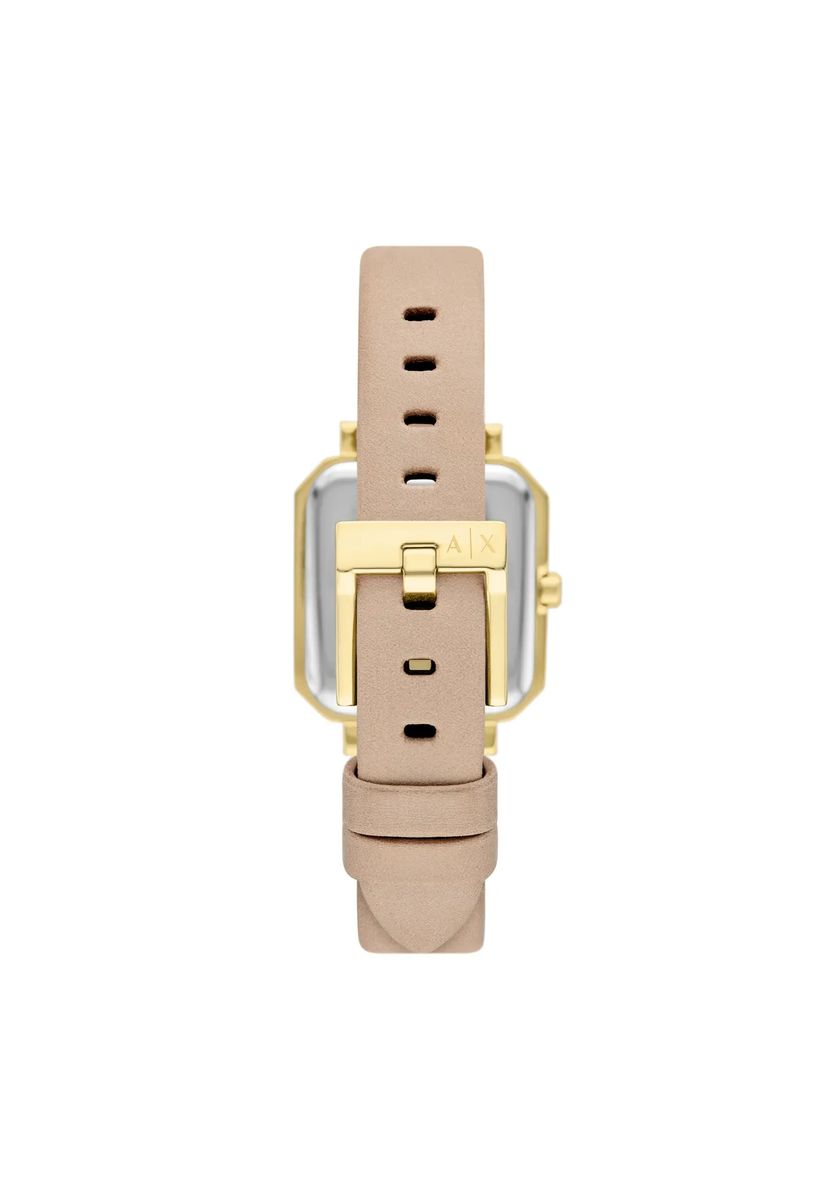 Uhren- und Armbandset mit quadratischem Gehäuse