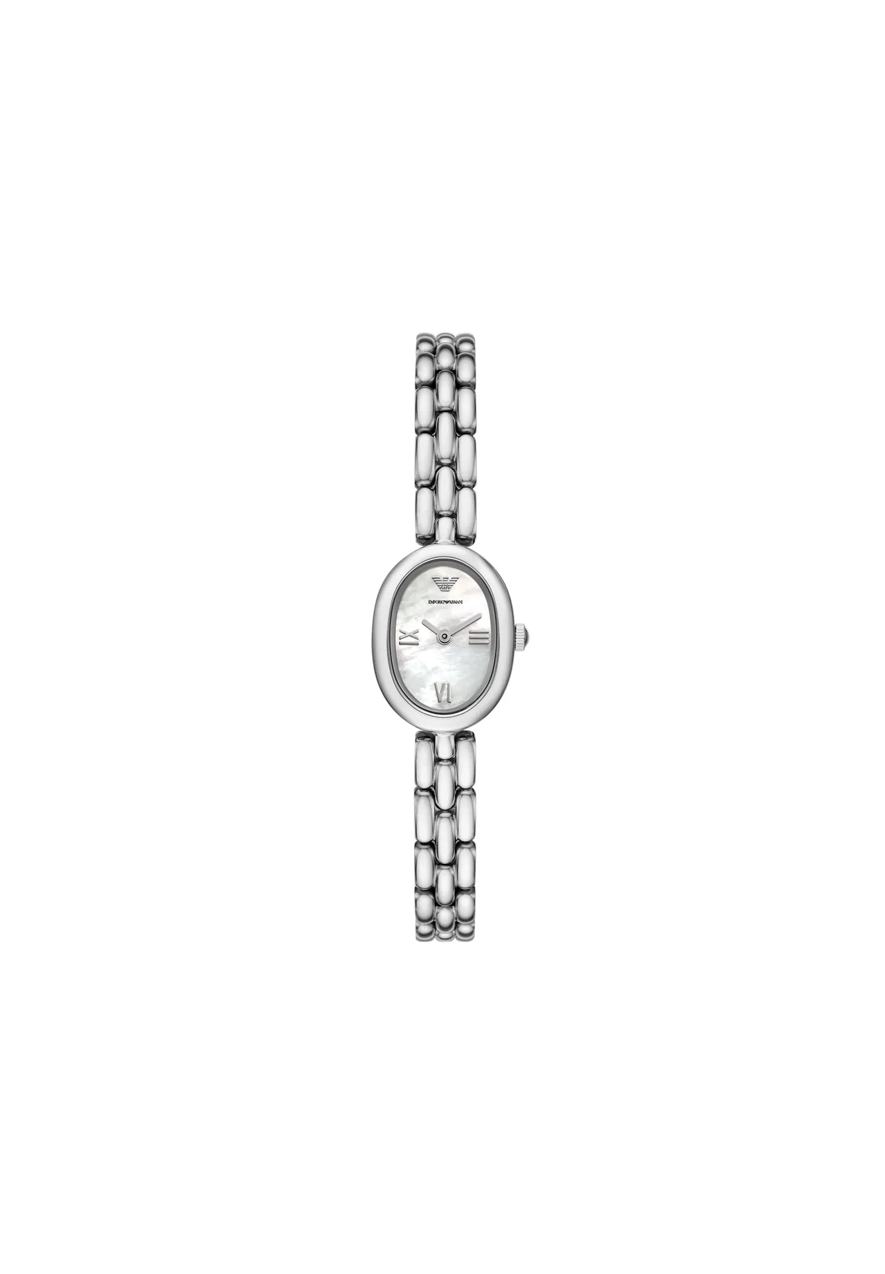 Elegante kleine ovale Armbanduhr