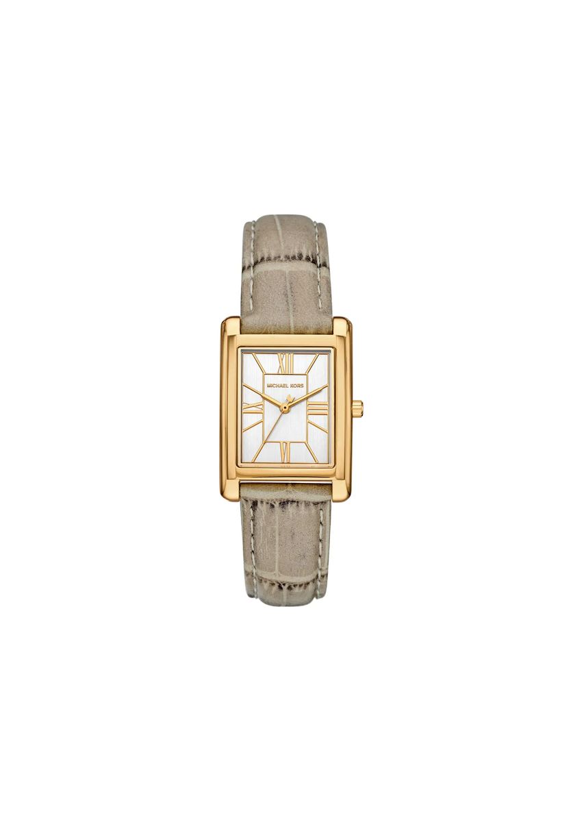 Elegante Rechteckige Uhr mit Römischen Ziffern