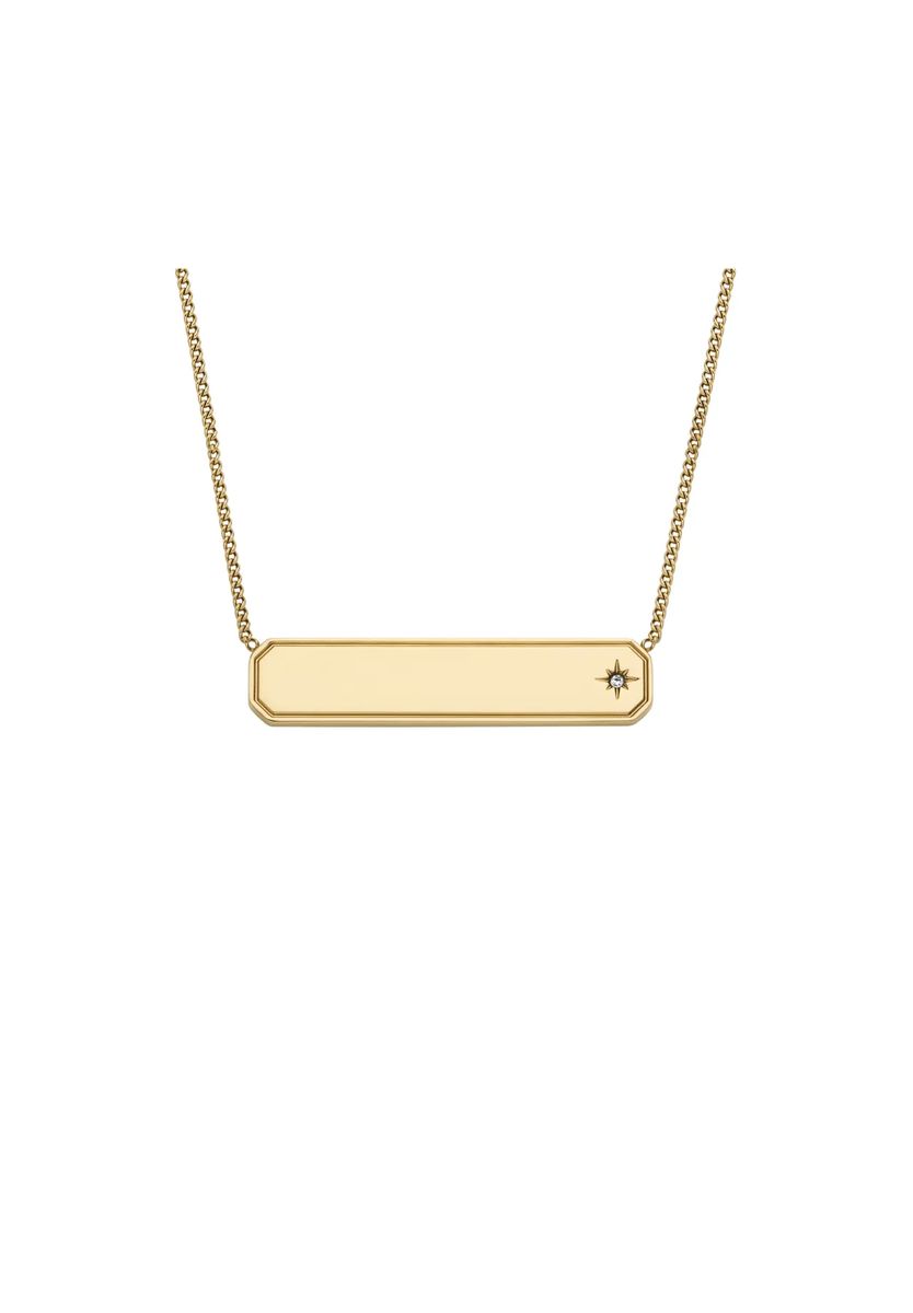 Sadie ID-Plakette Halskette mit Stern