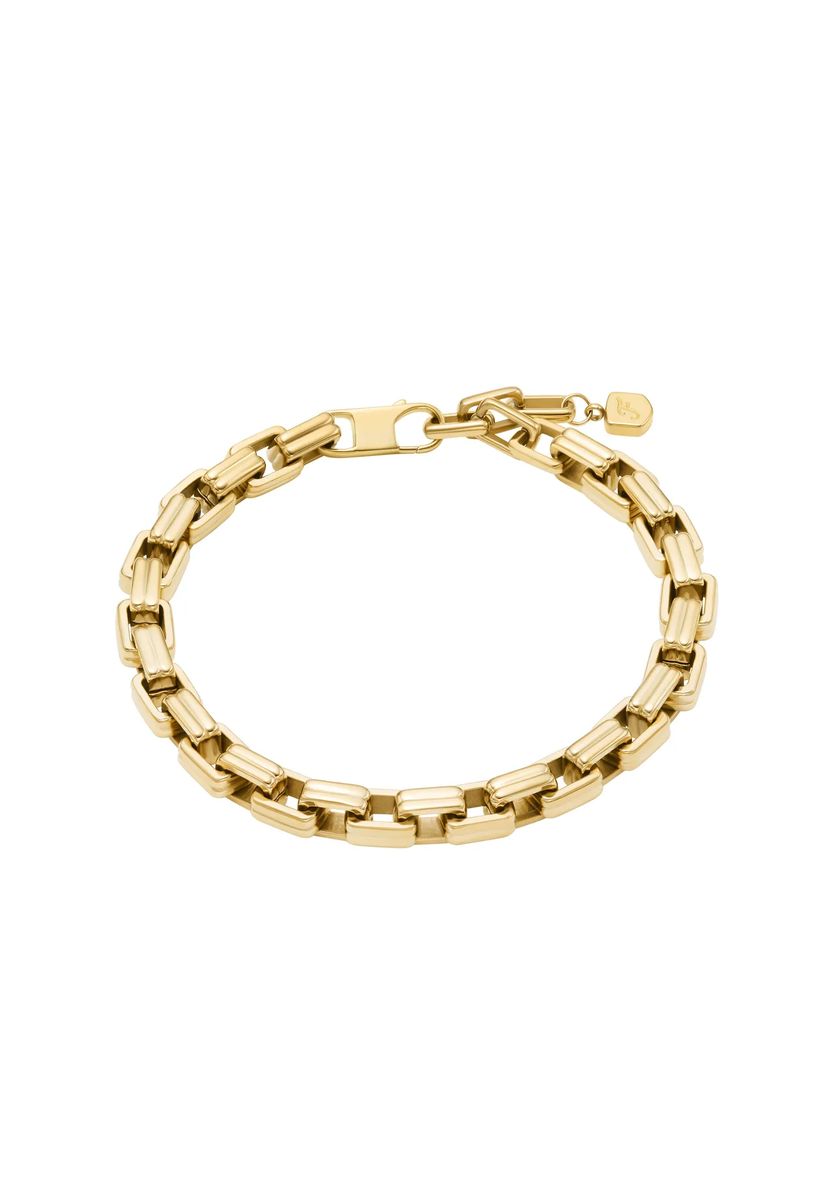 Massives Gliederkettenarmband in Gold-Optik