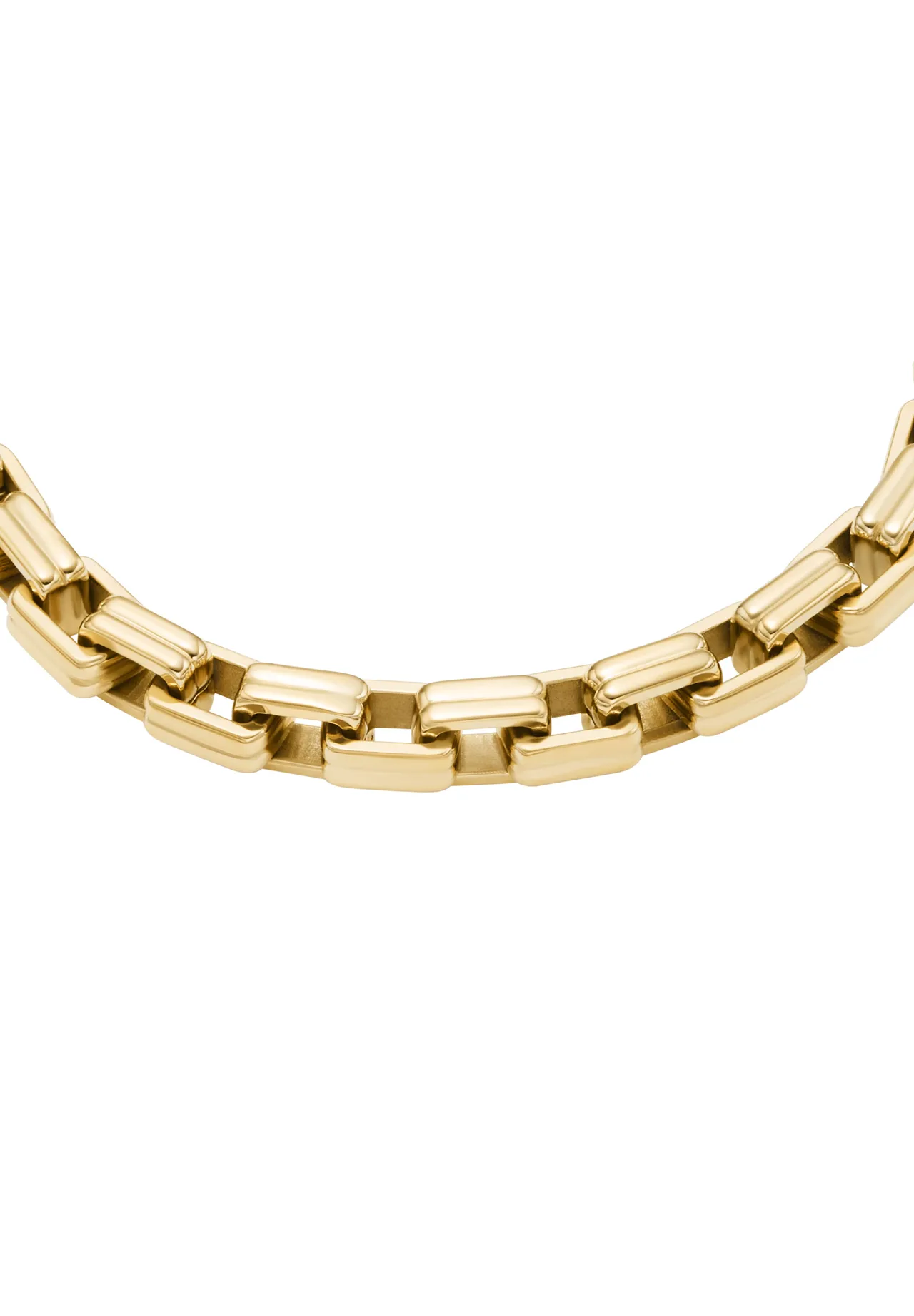 Massives Gliederkettenarmband in Gold-Optik