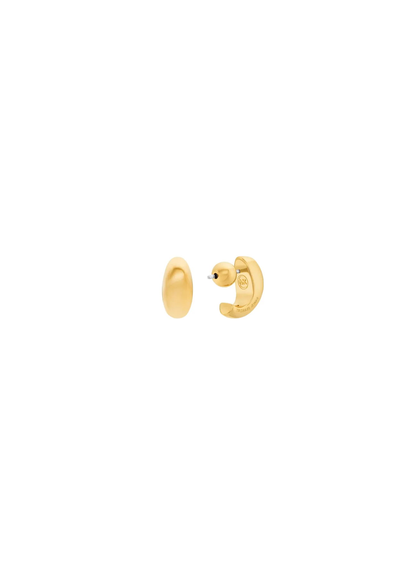 Moderne skulpturale Ohrstecker
