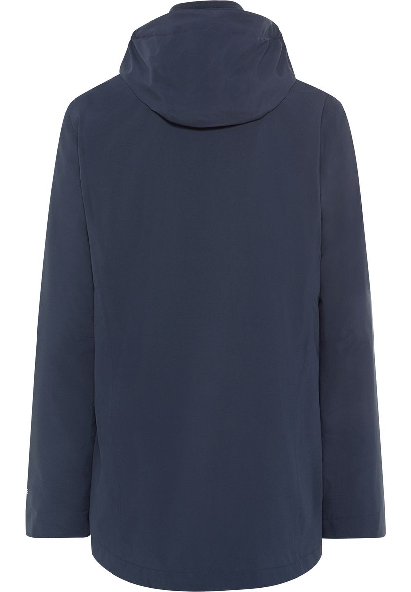 Windabweisende Outdoorjacke mit Kapuze