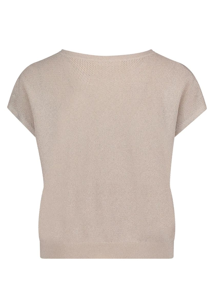 Stricktop mit U-Boot-Ausschnitt