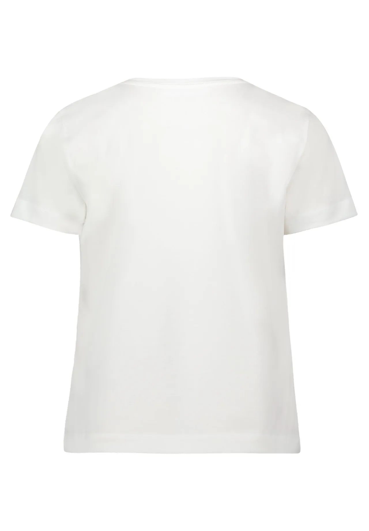 T-Shirt mit mediterranem Zitrus-Kachel-Print
