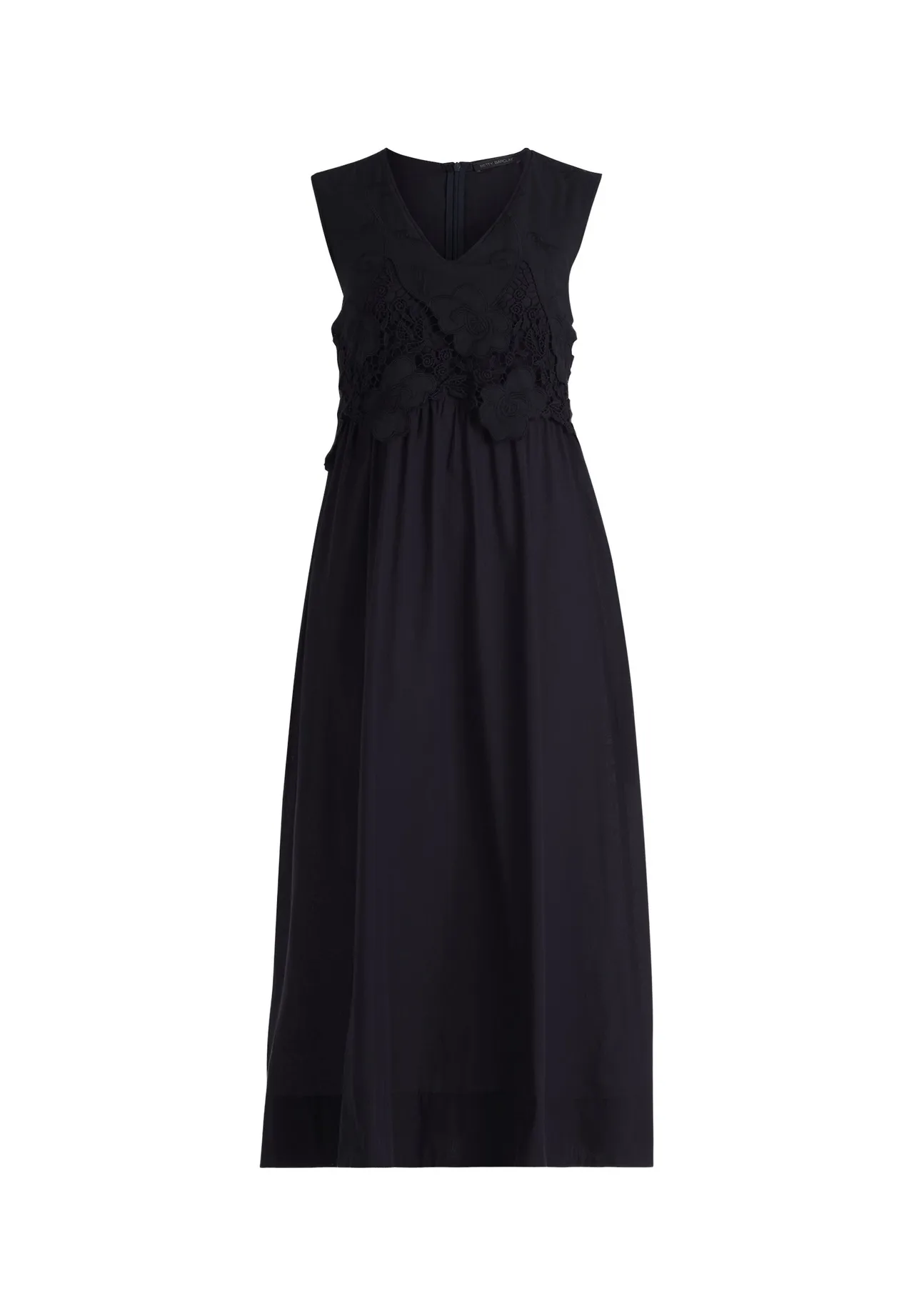 Elegantes Midikleid mit Spitzendetails