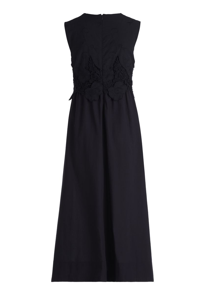 Elegantes Midikleid mit Spitzendetails