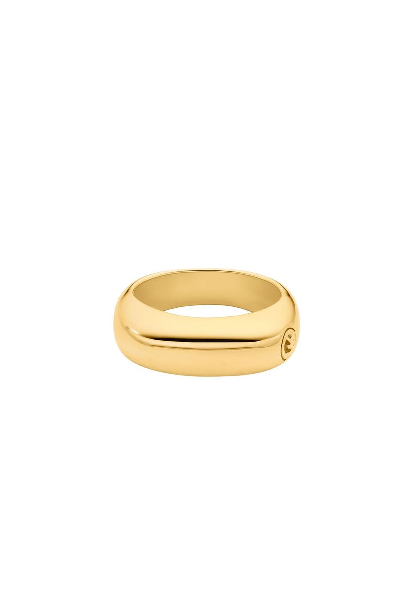 Markanter Polierter Soft Square Ring