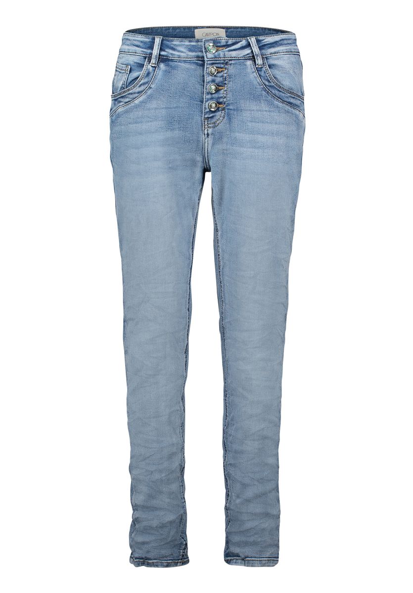 Lässige Boyfriend-Jeans in Vintage-Optik
