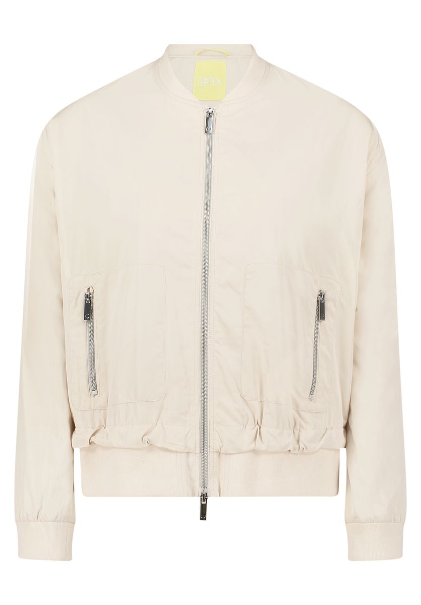 Sportliche Blousonjacke mit Reißverschluss