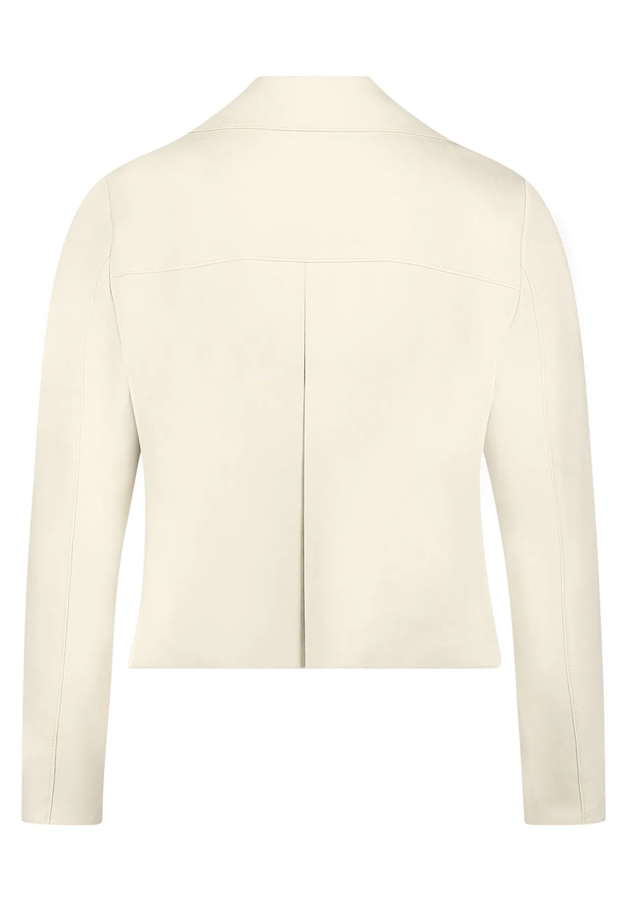 Minimalistische kurze offene Jacke