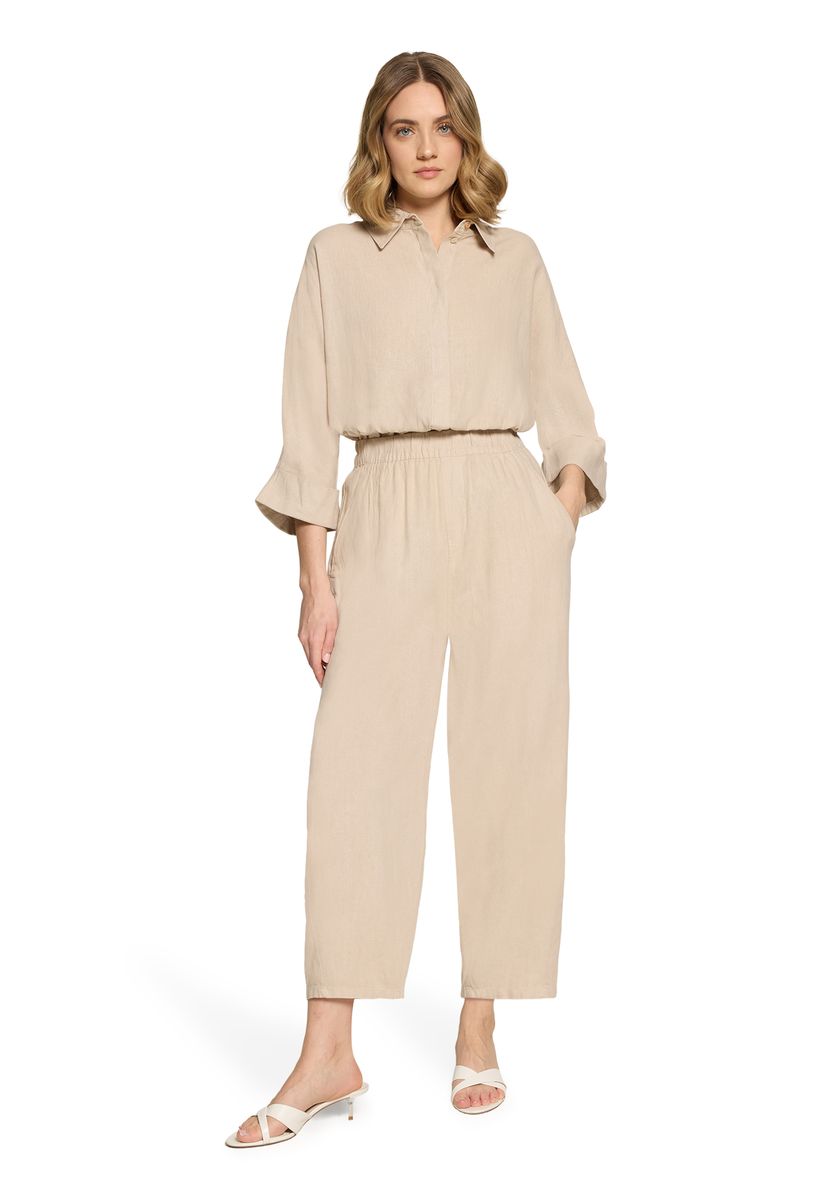 Lässige Stoffhose mit Kordelzug