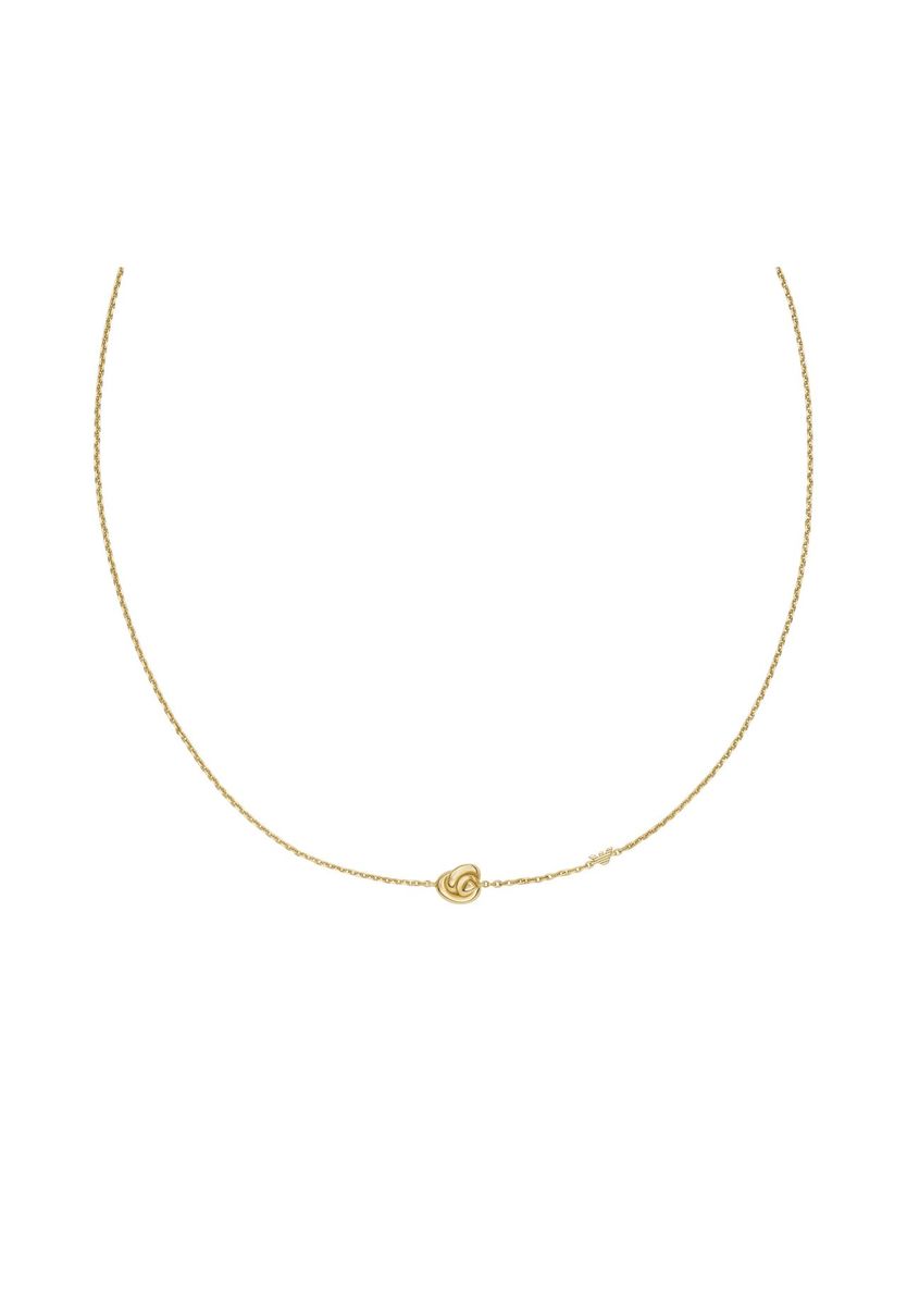 Elegante Halskette mit Knoten-Anhänger