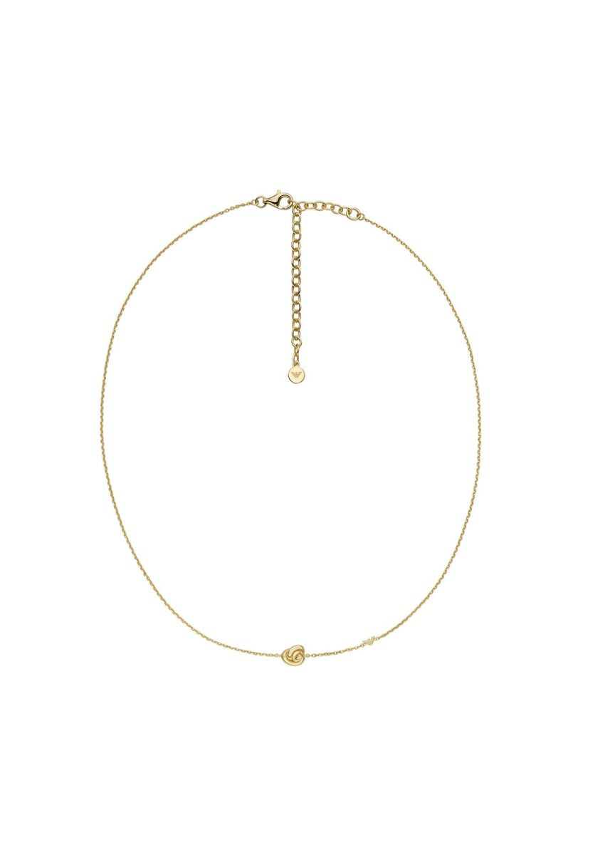 Elegante Halskette mit Knoten-Anhänger