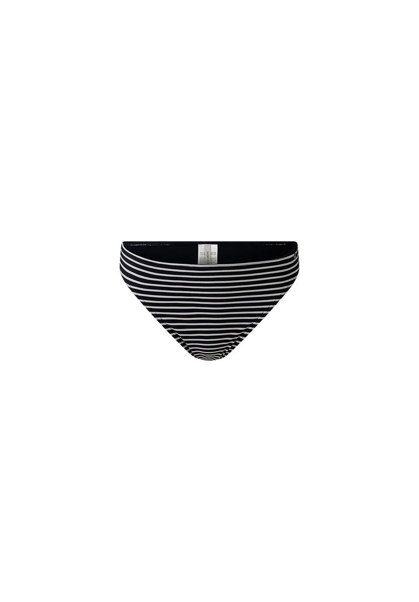 Gestreifter Bikini-Slip mit Gummibund