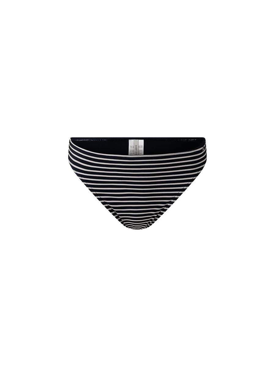 Gestreifter Bikini-Slip mit Gummibund