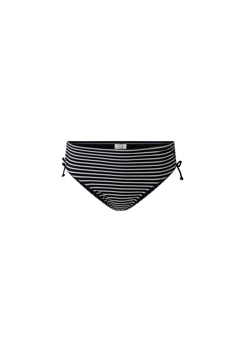 Gestreifte Bikinihose mit Schnürung