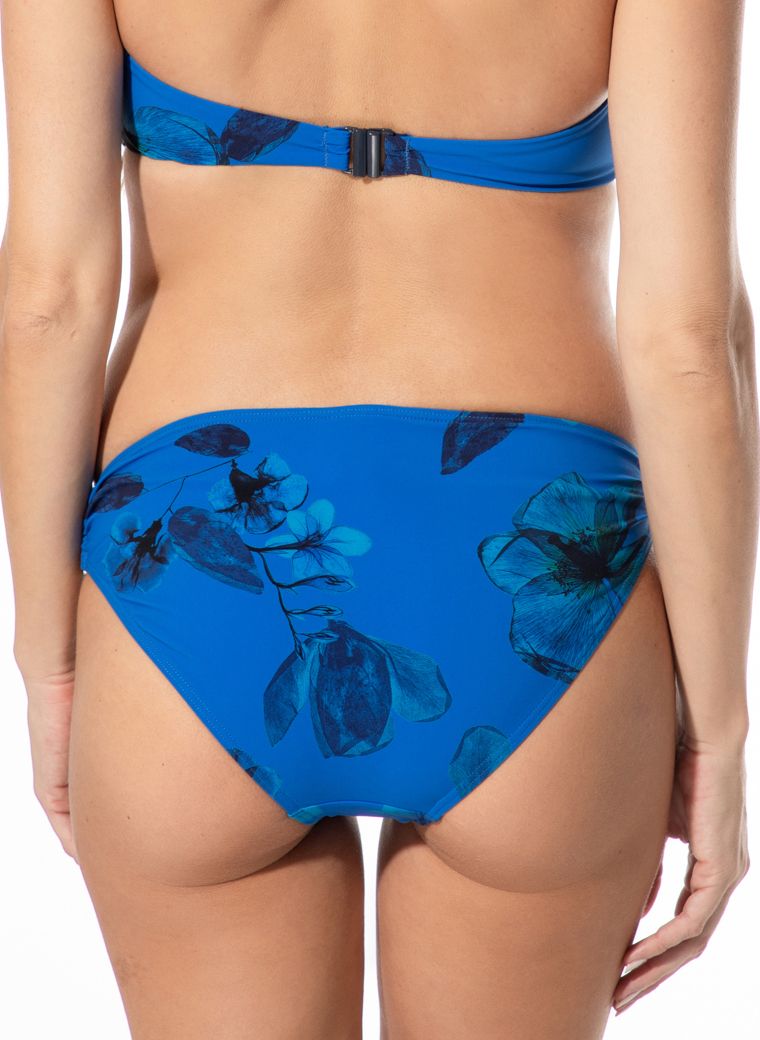 Bikini-Hose mit Blumenmuster